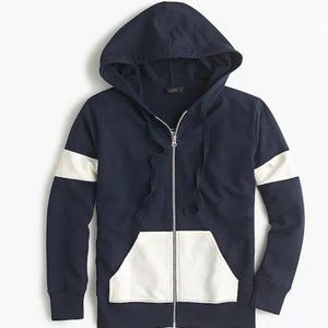 J.Crew Colorblock Zip-up Hoodie